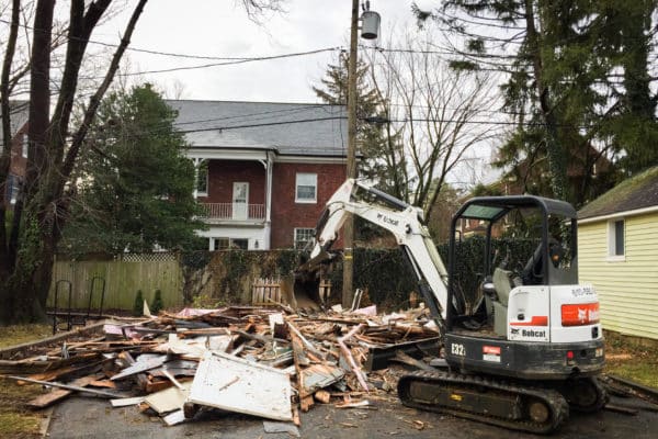 A company doing shed demolition in PA