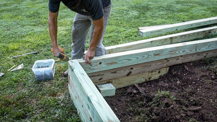 Installing a shed foundation in West Virginia