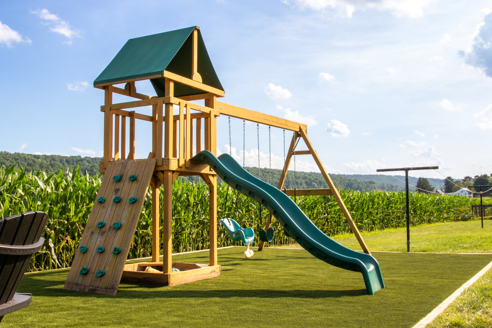 playset on turf pad for shed foundation and other services page