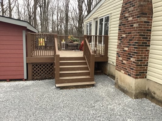 gravel shed foundations in coatesville PA