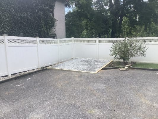 a shed foundation in union bridge MD