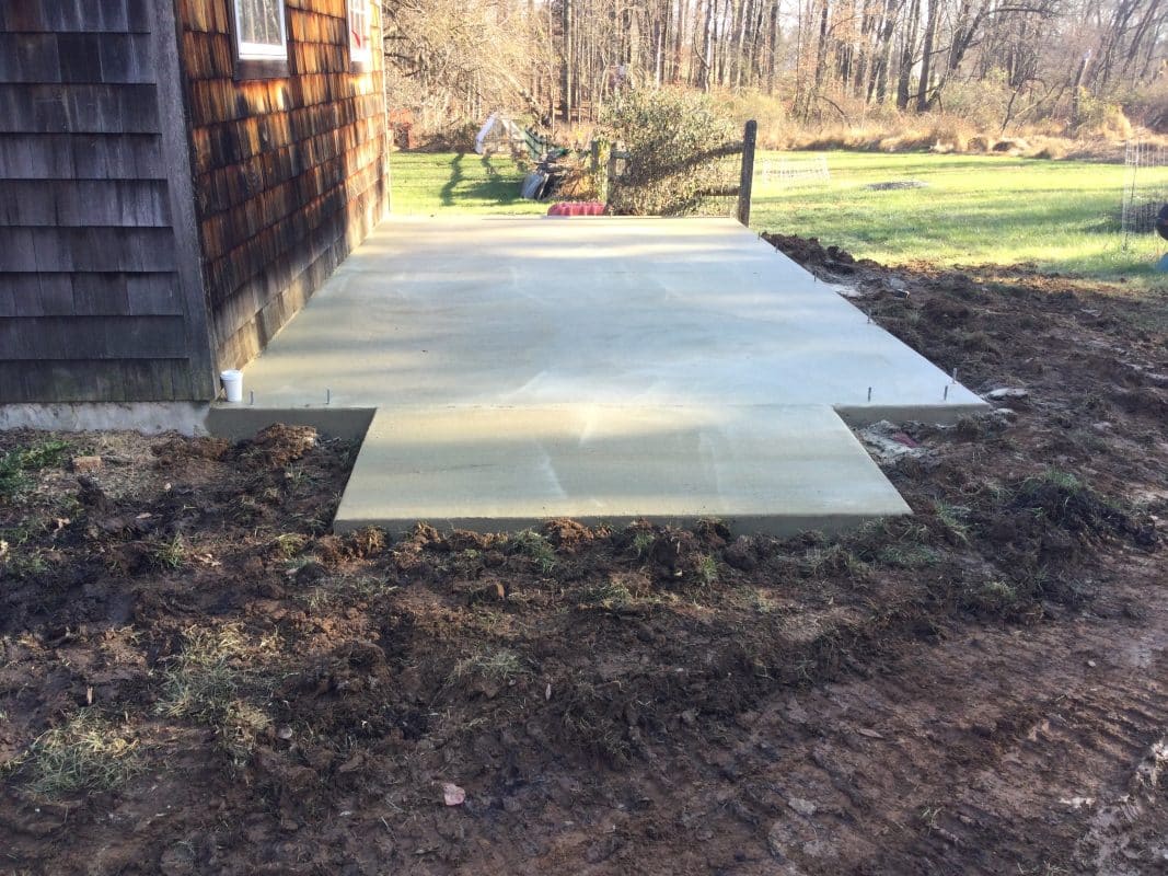 Concrete Foundation for sheds