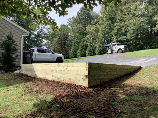 a gravel shed foundation in morgantown PA