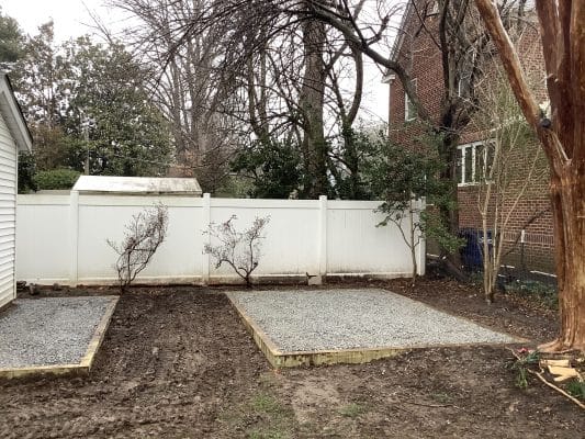 Gravel Foundation For shed buildings