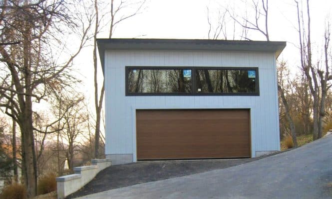 a concrete block garage foundation in harrisburg PA